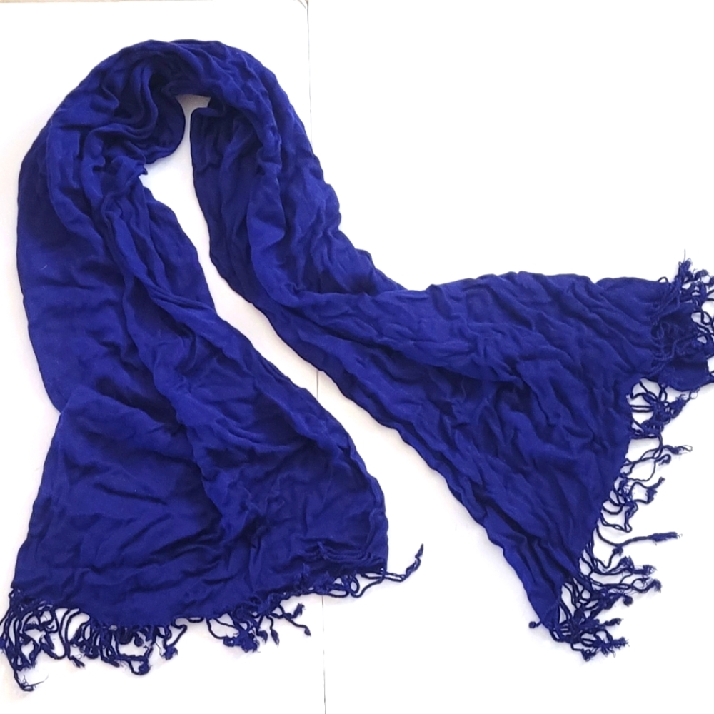 Blue Scarf